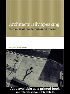 cover image of Architecturally Speaking